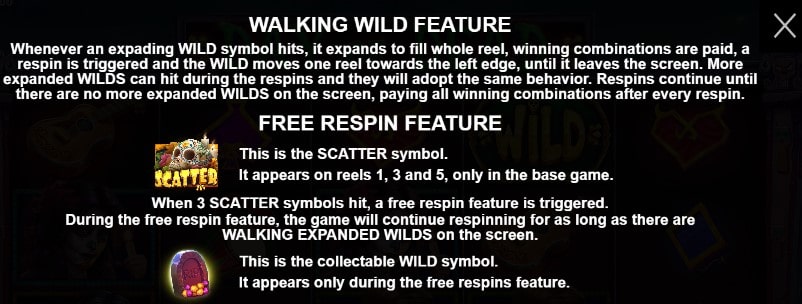 Walking Wilds Feature