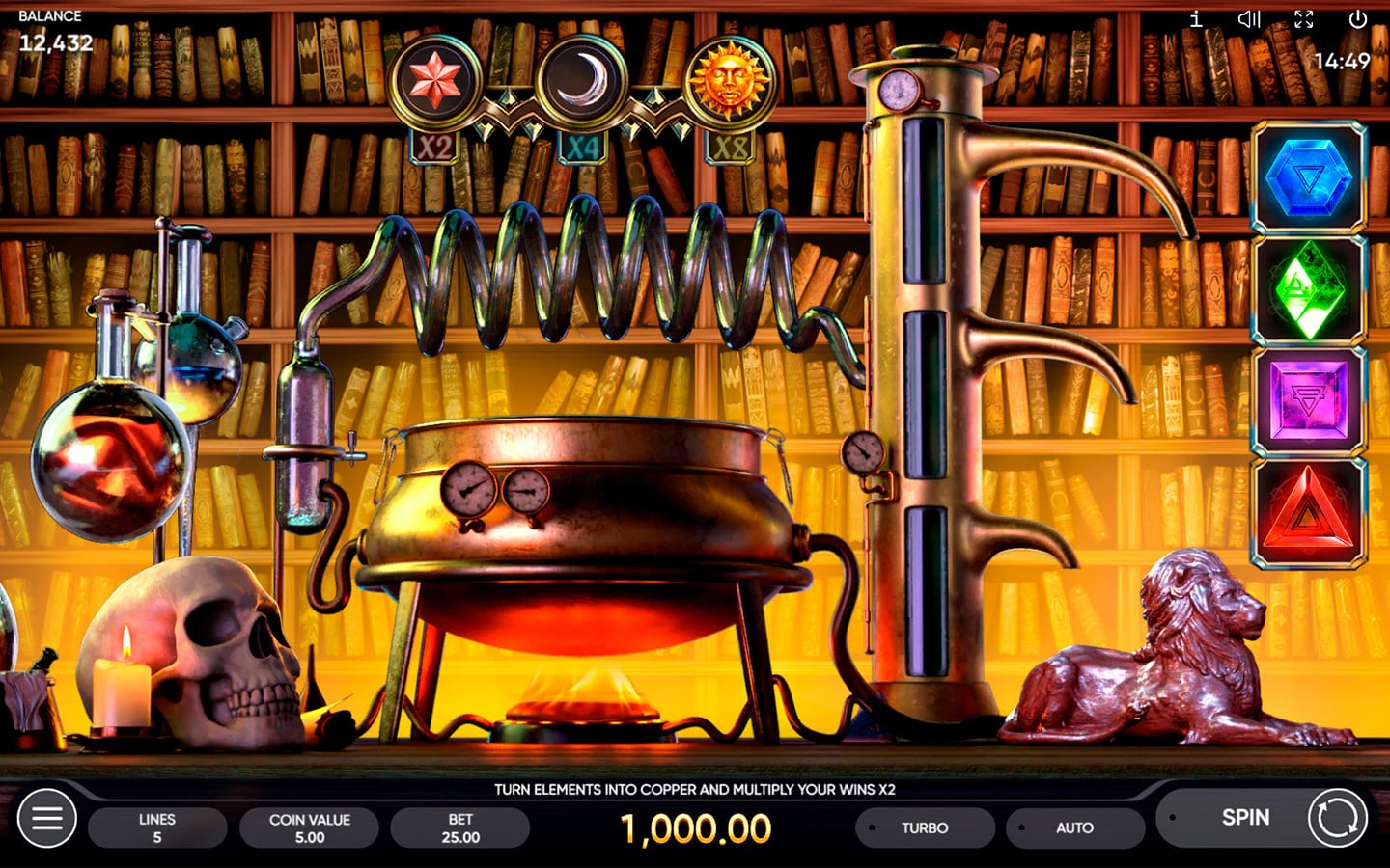 Magnum Opus Slot Feature